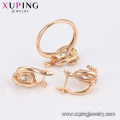 64741 xuping China wholesale engagement ring animals butterfly silver color jewelry set